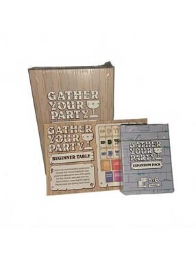 Gather Your Party Tavern Edition Card Game Base & Expansion Pack Lot / Sealed